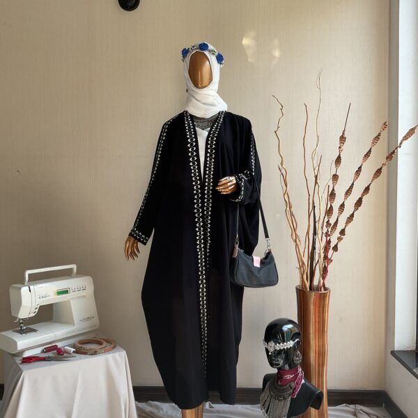Midnight Pearl Abaya